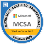 MCSA Windows Server 2016